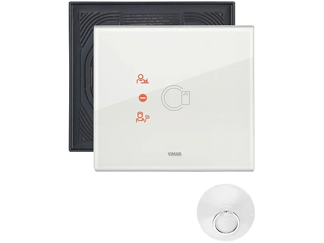 VIMAR Vimar 0K21666.70.02 Placca 3M transp. bianco diamante IP55