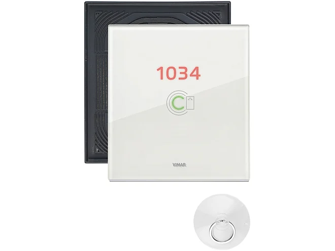 VIMAR Vimar 0K21666.70.03 Placca 3M transp.NR bianco diamante IP55