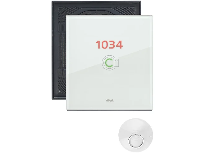 VIMAR Vimar 0K21666.71.03 Placca 3M transponder NR acqua IP55