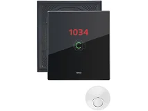 VIMAR Vimar 0K21666.76.03 Placca 3M transp. NR nero diamante IP55