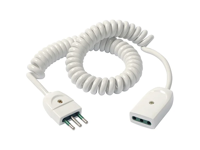 VIMAR Vimar 0P32347.B Cavo prolunga estensibile 3G0,75 3m bian