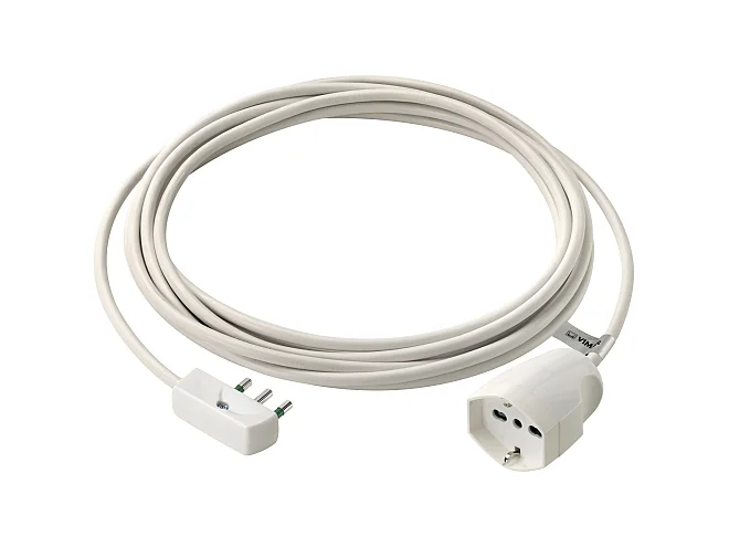 VIMAR Vimar 0P32382.B Prolunga 5m 3G1 SPA17 universale bianco