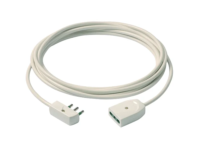 VIMAR Vimar 0P32386.B Cavo prolunga 3G1+spina piatta 3m bianco