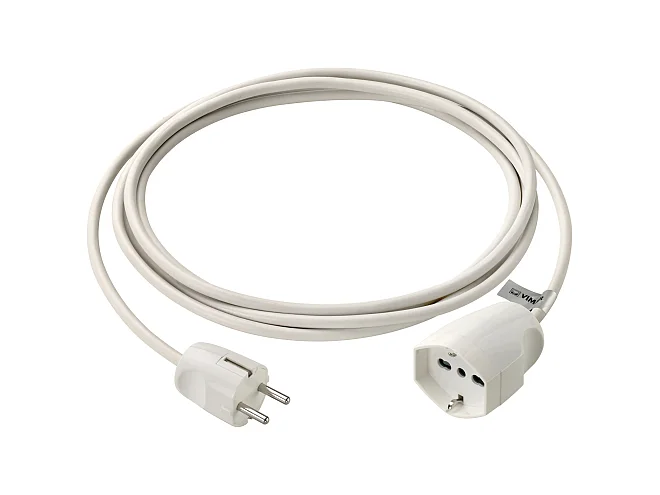 VIMAR Vimar 0P32400.B Prolunga 3m 3G1 DE universale bianco