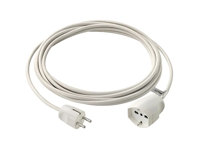 VIMAR Vimar 0P32401.B Prolunga 5m 3G1 DE universale bianco