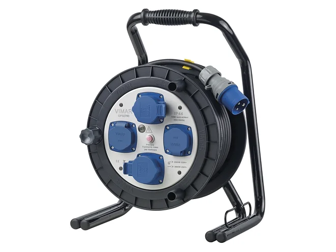 VIMAR Vimar 0P32760 Avvolgicavo industriale 16A 4 uscite 15m