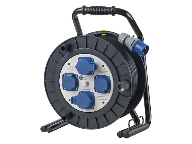 VIMAR Vimar 0P32761 Avvolgicavo industriale 16A 4 uscite 30m