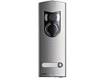 VIMAR Vimar 1221 Placca a/v 2M IK10 1 tasto acciaio