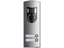 VIMAR Vimar 1222 Placca a/v 2M IK10 2 tasti acciaio