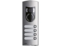 VIMAR Vimar 1224 Placca a/v 2M IK10 4 tasti acciaio