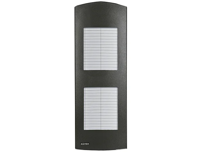 VIMAR Vimar 122N/35 Placca suppl. 2M 2 cartelli grigio sablè