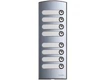 VIMAR Vimar 1358 Placca suppl. 2M 8 tasti alluminio