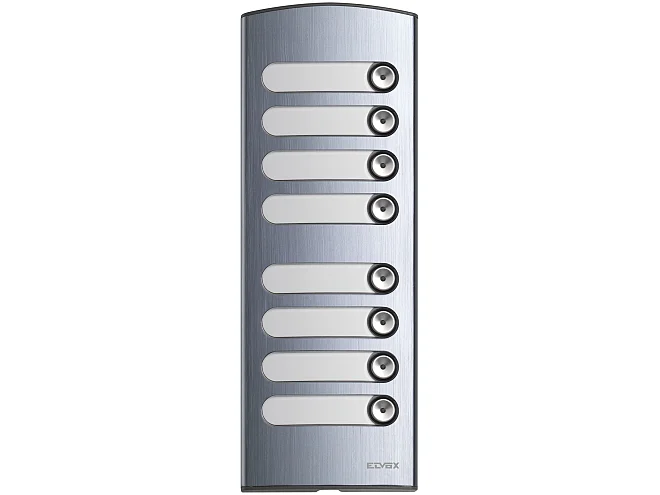 VIMAR Vimar 1358 Placca suppl. 2M 8 tasti alluminio