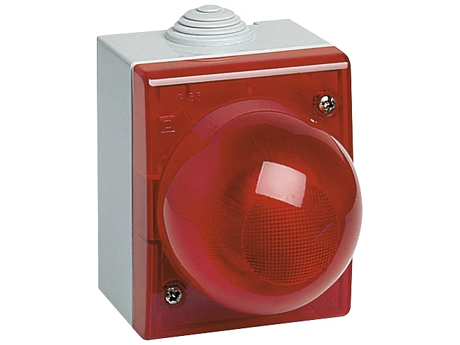 VIMAR Vimar 13660.R Segnalatore IP55 diffusore rosso