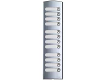 VIMAR Vimar 1372 Placca suppl. 3M 12 tasti alluminio