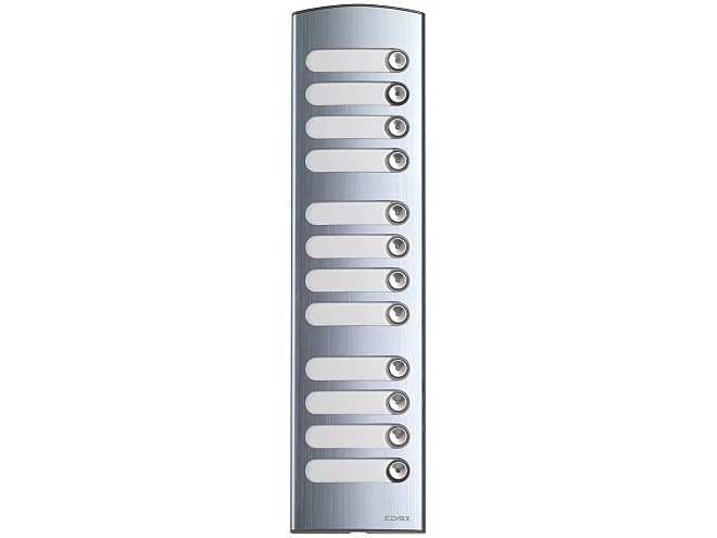 VIMAR Vimar 1372 Placca suppl. 3M 12 tasti alluminio