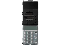 VIMAR Vimar 13A4.B Unità 2F+ audio LEDb.co tastiera acciaio