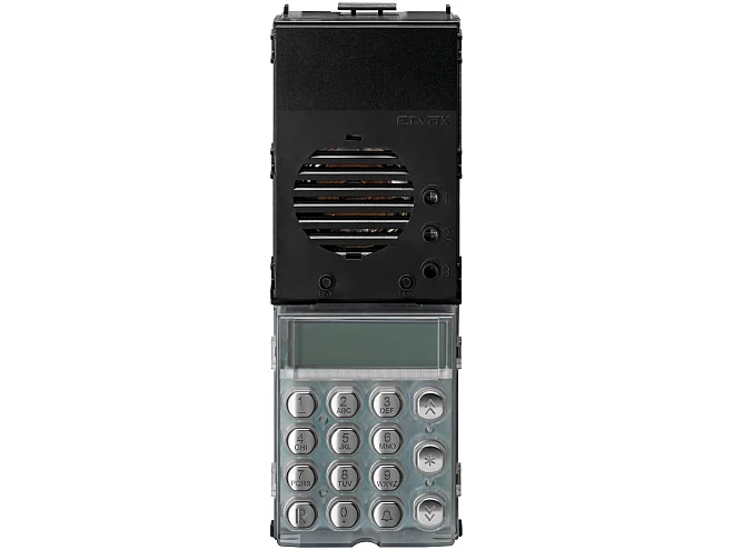 VIMAR Vimar 13A4.B Unità 2F+ audio LEDb.co tastiera acciaio