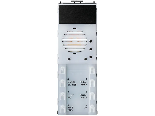 VIMAR Vimar 13F3.B Unità 2F+ audio LED b.co 8 pulsanti