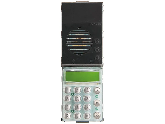 VIMAR Vimar 13F4.B Unità 2F+ audio LEDb.co tastiera acciaio