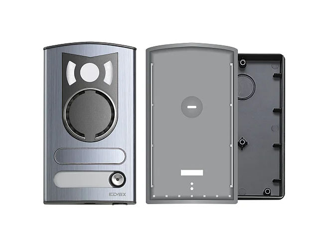 VIMAR Vimar 13K1 Placca a/v 1 tasto alluminio