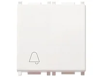 VIMAR Vimar 14008.2.C Pulsante 1P NO 10A campanello 2M bianco