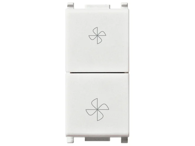 VIMAR Vimar 14063 Commutatore 2P 10AX fan-coil bianco