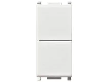 VIMAR Vimar 14066 Due pulsanti indipend.1P NO+NO10A bianco