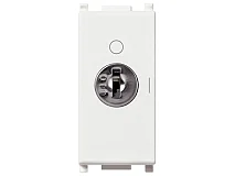VIMAR Vimar 14083.CU Interr. 2P 16(3)A +chiave unific. bianco