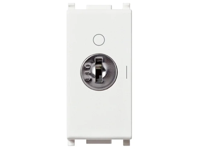 VIMAR Vimar 14083.CU Interr. 2P 16(3)A +chiave unific. bianco