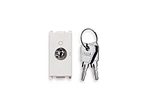 VIMAR Vimar 14083.S.CU Interr. 2P 16(3)A+chiave unif.OFF bianco