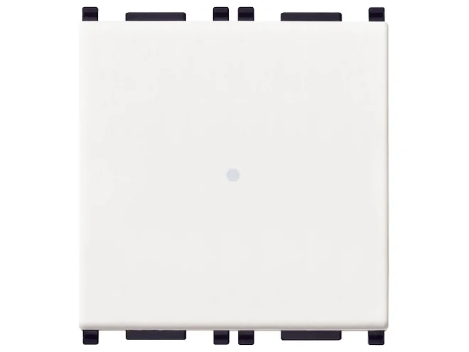 VIMAR Vimar 14113.2 Invertitore 1P 10AX assiale 2M bianco