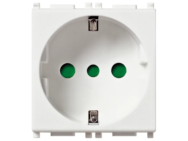 VIMAR Vimar 14209 Presa 2P+T 16A P30 bianco