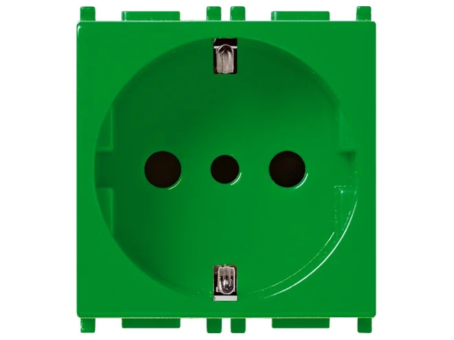 VIMAR Vimar 14209.V Presa 2P+T 16A P30 verde
