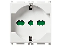 VIMAR Vimar 14210.AB Presa 2P+T 16A universale antibatterico