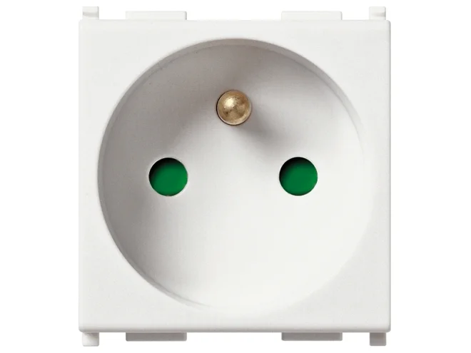 VIMAR Vimar 14212 Presa SICURY 2P+T 16A francese bianco
