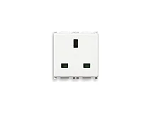 VIMAR Vimar 14219 Presa 2P+T 13A inglese bianco