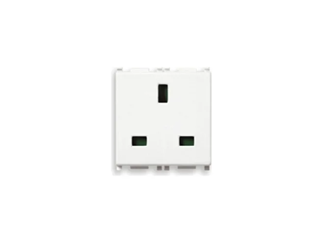 VIMAR Vimar 14219 Presa 2P+T 13A inglese bianco