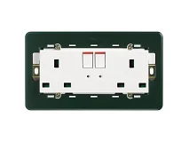 VIMAR Vimar 14222 2 prese 2P+T 13A inglese interr. bianco