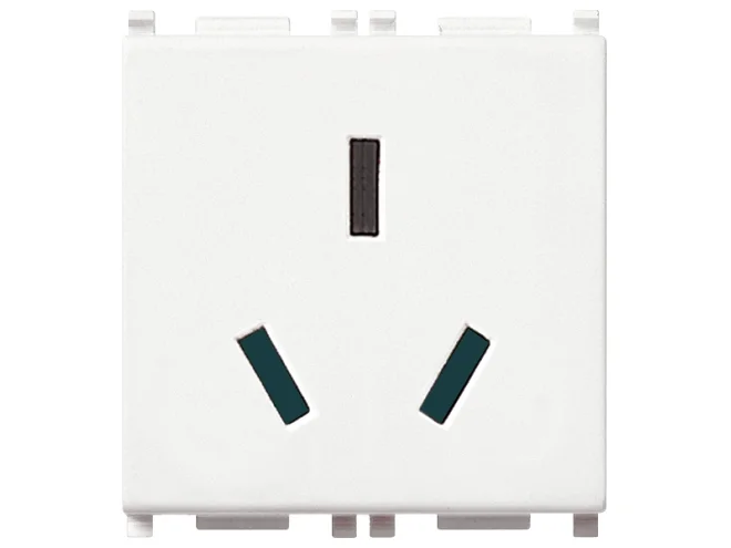 VIMAR Vimar 14254 Presa SICURY 2P+T 16A cinese bianco