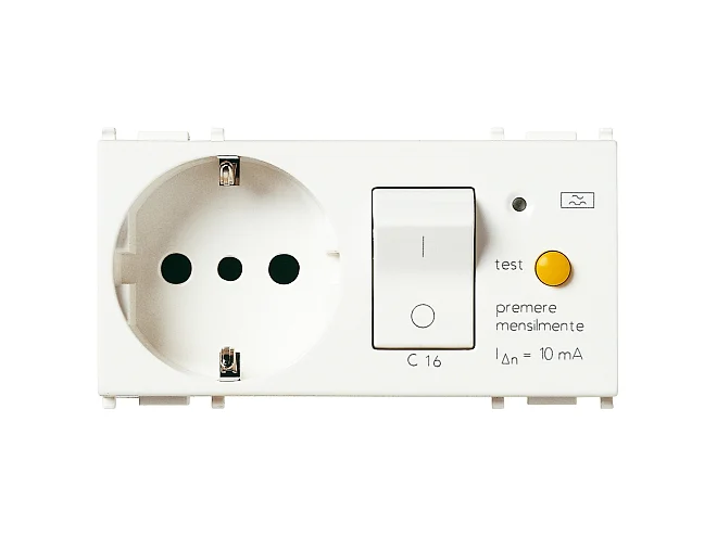 VIMAR Vimar 14286 Presa 2P+T16A P30 intb+MTDiff C16 bianco