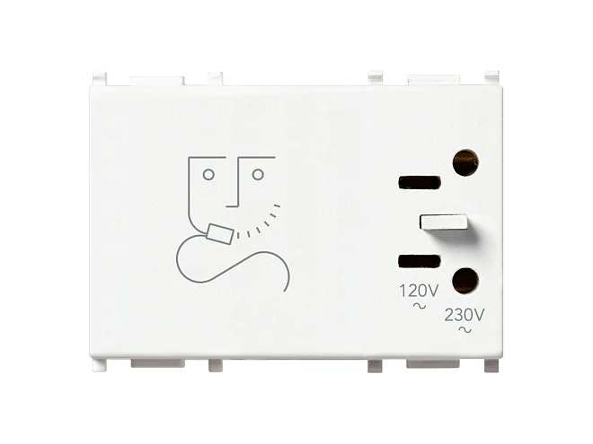 VIMAR Vimar 14290 Presa per rasoio 230V bianco