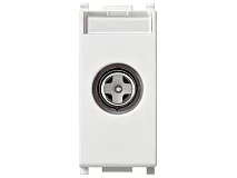 VIMAR Vimar 14300.AB.01 Presa TV-RD-SAT diretta antibatterico