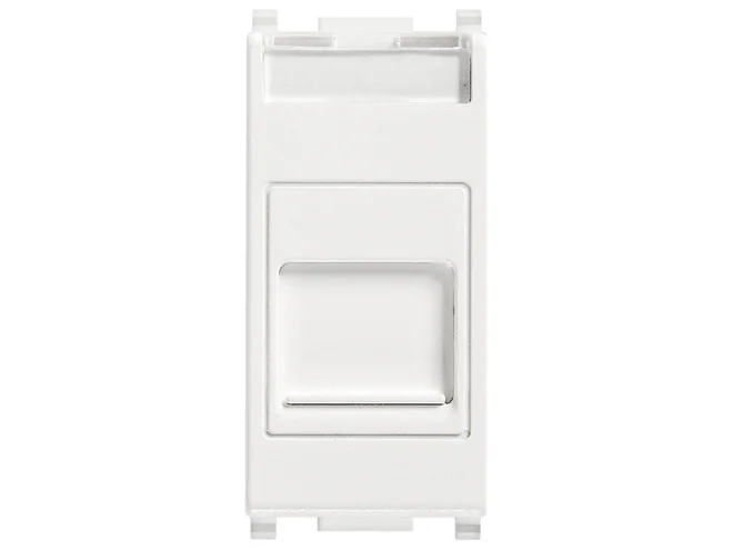VIMAR Vimar 14322 Presa RJ11 6/4 con portello bianco