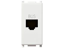 VIMAR Vimar 14329 Presa RJ11 speciale per BUS bianco