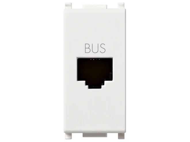 VIMAR Vimar 14329 Presa RJ11 speciale per BUS bianco