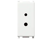 VIMAR Vimar 14331 Presa polarizzata 2P 6A 24V SELV bianco