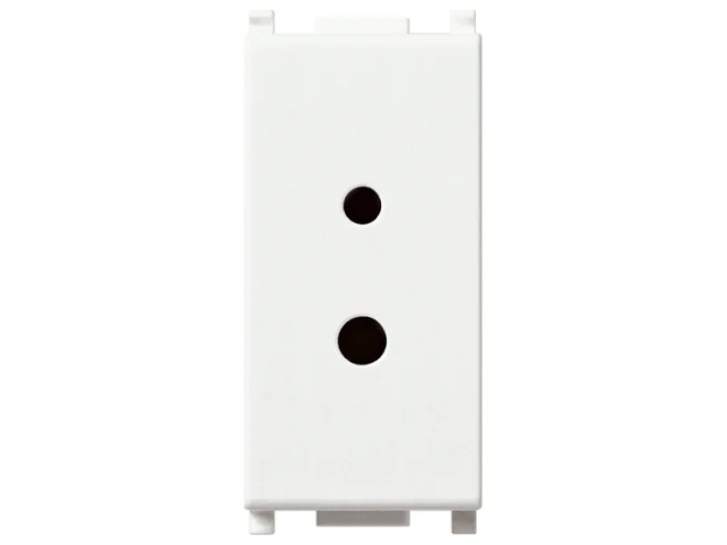 VIMAR Vimar 14331 Presa polarizzata 2P 6A 24V SELV bianco