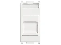 VIMAR Vimar 14337.6 Presa RJ45 Cat6 UTP con portello bianco