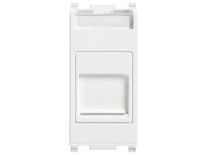 VIMAR Vimar 14337.6 Presa RJ45 Cat6 UTP con portello bianco
